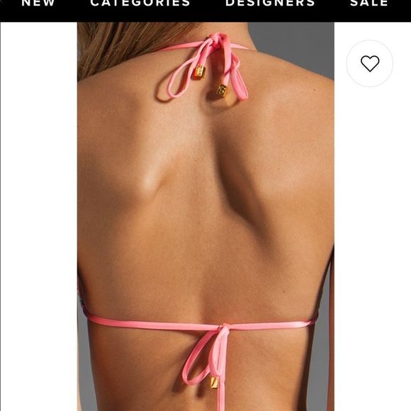 Beach Bunny Sugar Rush Bikini‎ Top in Turquoise - Picture 2 of 6